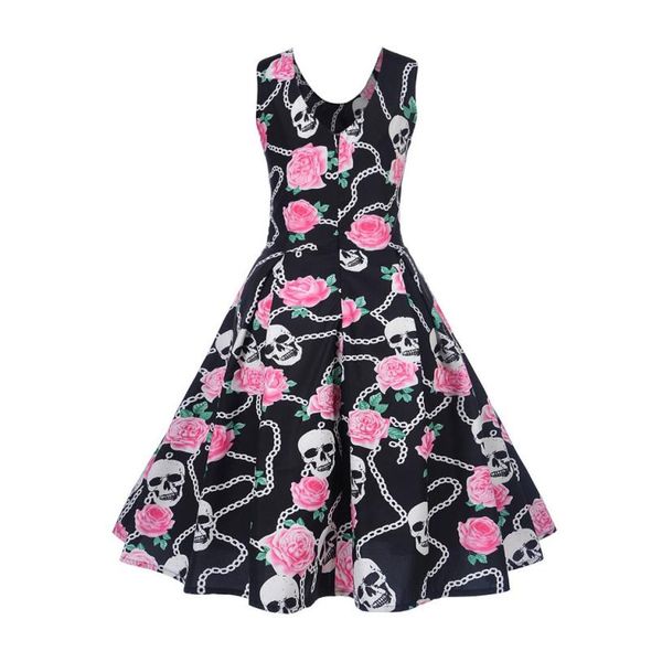 Women Dress Audrey Hepburn 50s Vintage Printing Bodycon Sleeveless Robe Retro Party Swing Rockabilly Dress Vestidos
Women Dress Audrey Hepburn 50s Vintage Printing Bodycon Sleeveless Robe Retro Party Swing Rockabilly Dress Vestidos