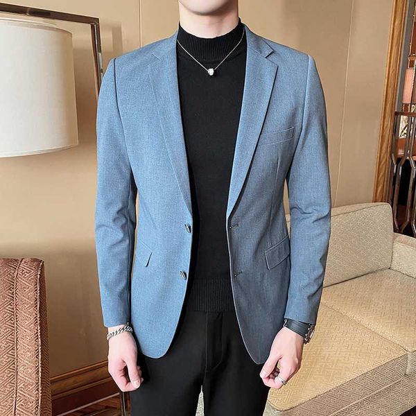 sky blue men blazer high quality 2020 весна новых людей blazer куртка slim fit streetwear с длинным рукавом повседневная мужская костюм паль, White;black
sky blue men blazer high quality 2020 весна новых людей blazer куртка slim fit streetwear с длинным рукавом повседневная мужская костюм паль, White;black
