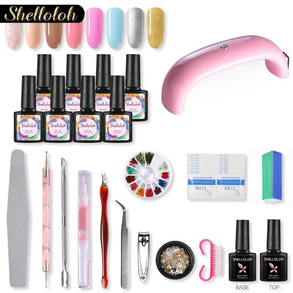 shelloloh gel nail polishtools for manicure set nail drill machine for art decorations gel varnish nails kit
shelloloh gel nail polishtools for manicure set nail drill machine for art decorations gel varnish nails kit