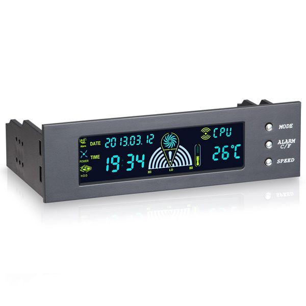 5.25inch 12v pc computer fan controller 3 fan speed controller temperature sensor lcd digital display front panel for pc
5.25inch 12v pc computer fan controller 3 fan speed controller temperature sensor lcd digital display front panel for pc