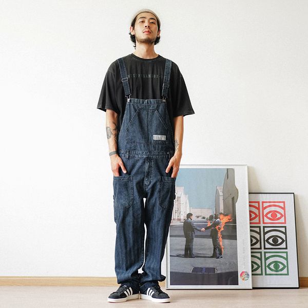 safari style denim overalls men's functional multi-pocke bib trousers work cargo pants men baggy bib jeans, Blue
safari style denim overalls men's functional multi-pocke bib trousers work cargo pants men baggy bib jeans, Blue