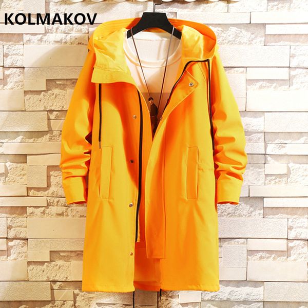 2019 autumn men's casual trench coat hooded windbreakers male waterproof long jackets men loose style size - 5xl,6xl, Tan;black
2019 autumn men's casual trench coat hooded windbreakers male waterproof long jackets men loose style size - 5xl,6xl, Tan;black