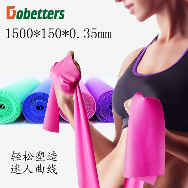 1500 * 150 * 0.35mm tension resistance band latex durable yoga stretch belt candy color yoga strap stretch equipment
1500 * 150 * 0.35mm tension resistance band latex durable yoga stretch belt candy color yoga strap stretch equipment