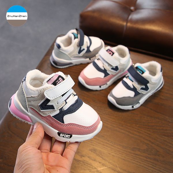 2019 kids sports shoes plush warm winter baby cotton shoes soft boys and girls running infant sneakers, Black
2019 kids sports shoes plush warm winter baby cotton shoes soft boys and girls running infant sneakers, Black
