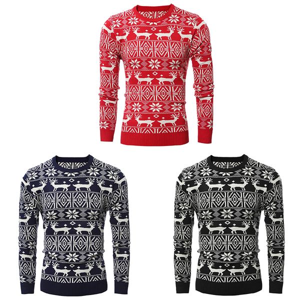 christmas sweater autumn winter warm men's xmas party pullovers knitted snowflake printed sweaters fitness xmas sweaters, White;black
christmas sweater autumn winter warm men's xmas party pullovers knitted snowflake printed sweaters fitness xmas sweaters, White;black