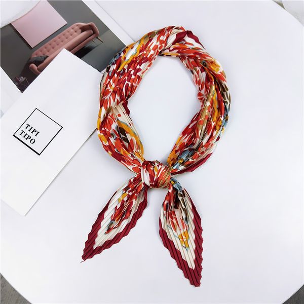 2019new korea fashionable multicolor printed square silk for ladies scarves pleated foulard headscarves girl apparel accessories
2019new korea fashionable multicolor printed square silk for ladies scarves pleated foulard headscarves girl apparel accessories