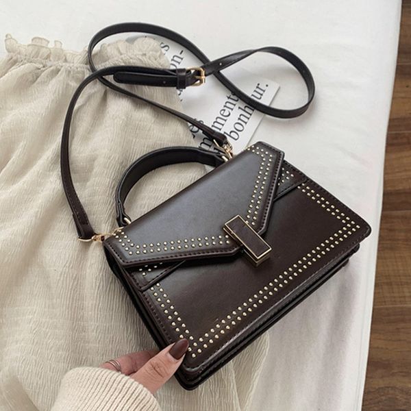 leather handbags pu with rivets solid radiation womens fashion 2020 new shoulder bags fashion design ador for ladies wom
leather handbags pu with rivets solid radiation womens fashion 2020 new shoulder bags fashion design ador for ladies wom