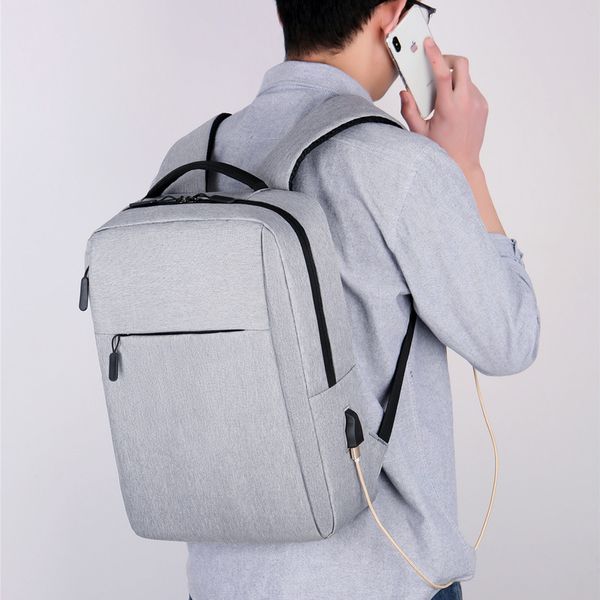 2019 new womens backpack waterproof oxford cloth simple bag usb charging computer bag mens leisure business
2019 new womens backpack waterproof oxford cloth simple bag usb charging computer bag mens leisure business