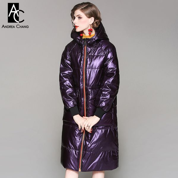 autumn winter woman outwear white duck down fill coat with hood pockets fashion loose down fill winter long black purple coat
autumn winter woman outwear white duck down fill coat with hood pockets fashion loose down fill winter long black purple coat