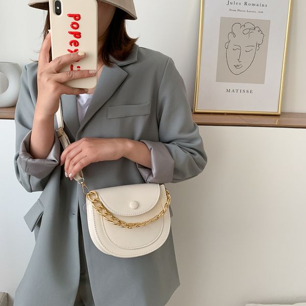 2020 new shoulder bag women's casual fashion korean chain crossbody bag ladies saddle
2020 new shoulder bag women's casual fashion korean chain crossbody bag ladies saddle