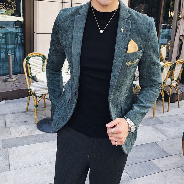 yushu new mens blazer fashion long sleeve blazer jacket slim fit outwear coat costume homme korean men, White;black
yushu new mens blazer fashion long sleeve blazer jacket slim fit outwear coat costume homme korean men, White;black