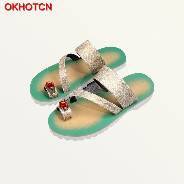 new crystal men summer sandals patent leather dual-use beach shoes casual cool print men's slippers okn 2018 gold silver, Black
new crystal men summer sandals patent leather dual-use beach shoes casual cool print men's slippers okn 2018 gold silver, Black