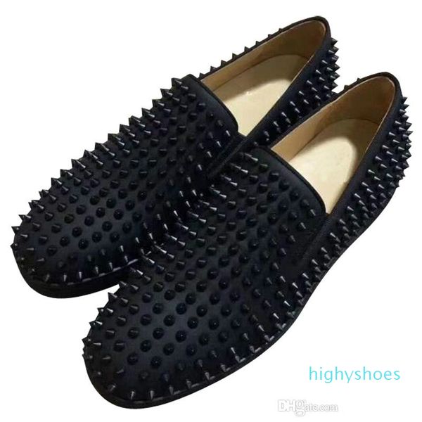 designer spikes woman flat luxury shoes fashion lowred bottom sneaker lace-up off-duty style studs men flat shoes, Black
designer spikes woman flat luxury shoes fashion lowred bottom sneaker lace-up off-duty style studs men flat shoes, Black