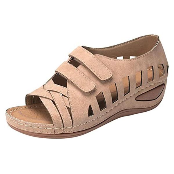 newly women hollow sandals cross strappy shoes breathable hook loop open toe summer, Black
newly women hollow sandals cross strappy shoes breathable hook loop open toe summer, Black