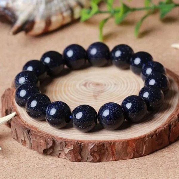 natural crystal bracelet blue sandstone stretch bead healing reiki women men bangles stone wrist chain acces gifts, Black
natural crystal bracelet blue sandstone stretch bead healing reiki women men bangles stone wrist chain acces gifts, Black