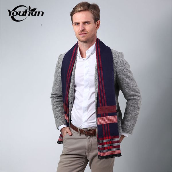 youhan 2017 new brand scarf luxury designer men classic business warm cashmere scarfs soft shawl wrap winter scarves, Blue;gray
youhan 2017 new brand scarf luxury designer men classic business warm cashmere scarfs soft shawl wrap winter scarves, Blue;gray