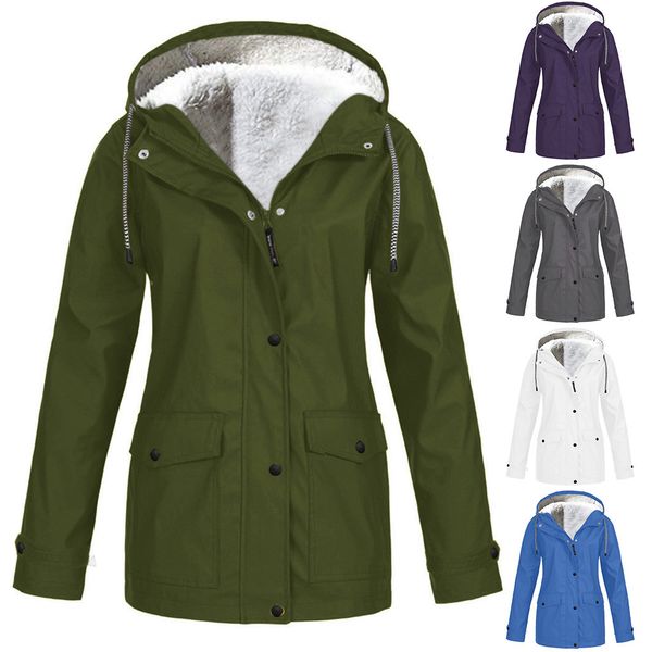 women loose winter warm coat long sleeve button button jacket coat with belt fashion solid color comfortable coats veste femme, Black
women loose winter warm coat long sleeve button button jacket coat with belt fashion solid color comfortable coats veste femme, Black