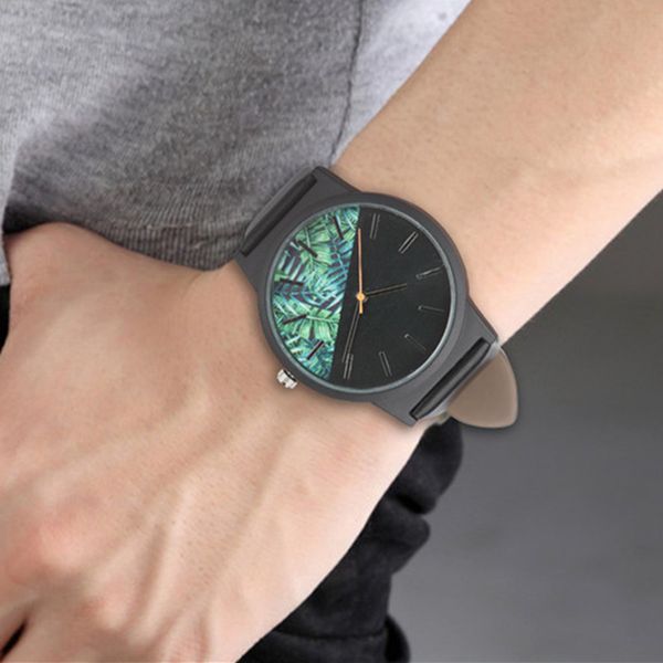 tropical jungle lover's watch men fashion creative watch women clock men's women's watches couples gift relogios reloj, Slivery;brown
tropical jungle lover's watch men fashion creative watch women clock men's women's watches couples gift relogios reloj, Slivery;brown