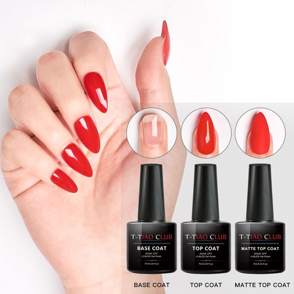 base and coat gel nail polish uv transparent quick acrylic poly extension gel soak off primer lacquer nail art manicure, Red;pink 
base and coat gel nail polish uv transparent quick acrylic poly extension gel soak off primer lacquer nail art manicure, Red;pink