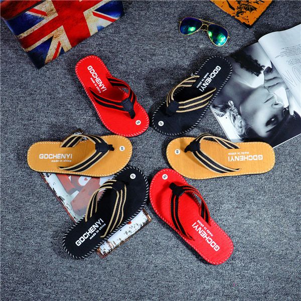 summer new style men car line flip-flops household anti-slip breathable sandals slippers, Black
summer new style men car line flip-flops household anti-slip breathable sandals slippers, Black