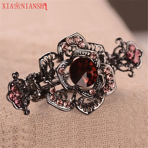luxury rhinestone crystal peacock and flower hair claws for women headdress accessories vintage jewelry russia wedding hair clip, White;golden
luxury rhinestone crystal peacock and flower hair claws for women headdress accessories vintage jewelry russia wedding hair clip, White;golden