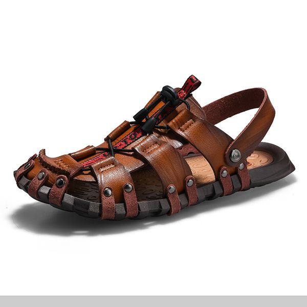 new casual men soft sandals comfortable men summer leather sandals roman summer outdoor beach big size 38-47, Black
new casual men soft sandals comfortable men summer leather sandals roman summer outdoor beach big size 38-47, Black