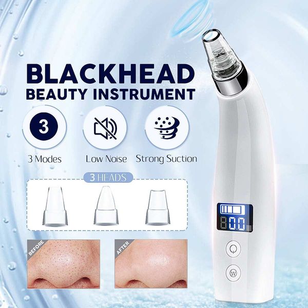 usb electric blackhead suction remover 3 gears dry oily normal skin deep cleanning pores dead skin cells removal machine
usb electric blackhead suction remover 3 gears dry oily normal skin deep cleanning pores dead skin cells removal machine