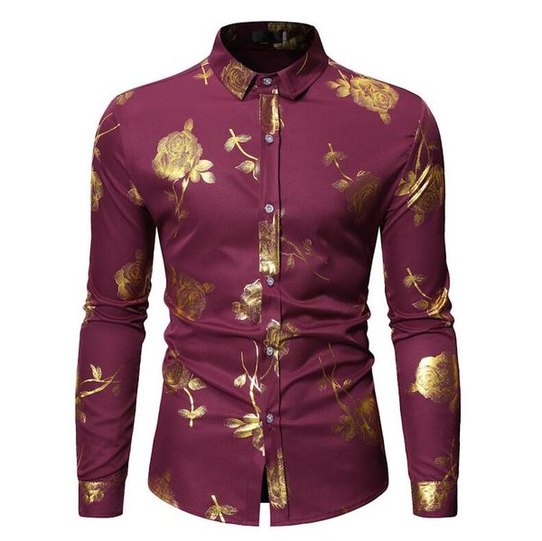 europe and america spring and autumn new men's stamping long-sleeved lapel european code shirt, White;black
europe and america spring and autumn new men's stamping long-sleeved lapel european code shirt, White;black