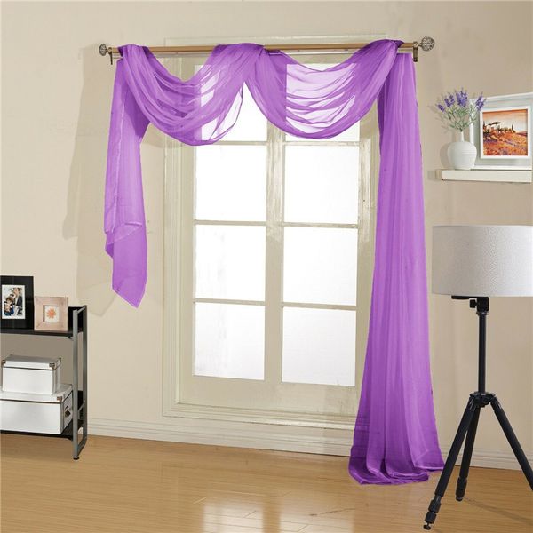 5.5m retro sheers curtain tulle door window curtain drape panel scarf valances modern bedroom living room curtains 12 colors
5.5m retro sheers curtain tulle door window curtain drape panel scarf valances modern bedroom living room curtains 12 colors