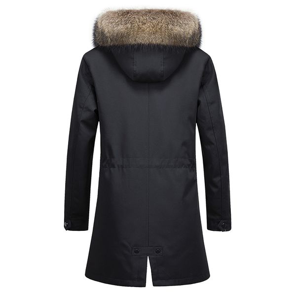natural real men liner raccoon fur collar hooded warm parka plus size winter coat sp29d2747e yy802, Black
natural real men liner raccoon fur collar hooded warm parka plus size winter coat sp29d2747e yy802, Black