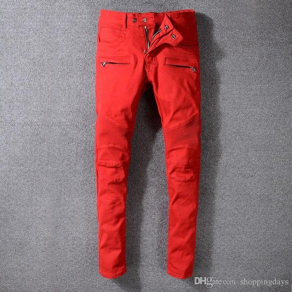 bal mens designer jeans distressed ripped biker motorcycle biker denim for men fashion hip hop mens red jeans zipper pocket, Blue
bal mens designer jeans distressed ripped biker motorcycle biker denim for men fashion hip hop mens red jeans zipper pocket, Blue