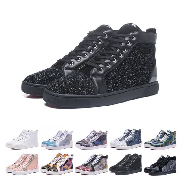 designer studded spikes flats shoes for mens women party lovers genuine leather sneakers autumn winter casual, Black
designer studded spikes flats shoes for mens women party lovers genuine leather sneakers autumn winter casual, Black
