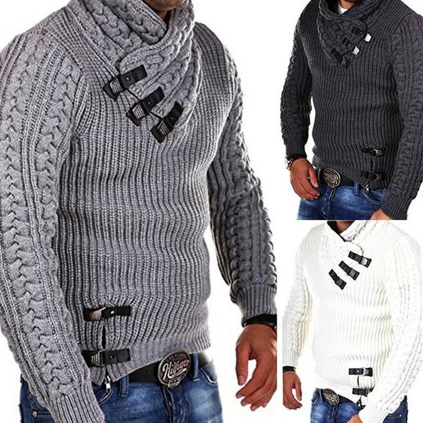 korean fashion men sweater winter spring thick warm knitted wool pullovers sweaters for men streetwear casual mens clothing a370, White;black
korean fashion men sweater winter spring thick warm knitted wool pullovers sweaters for men streetwear casual mens clothing a370, White;black