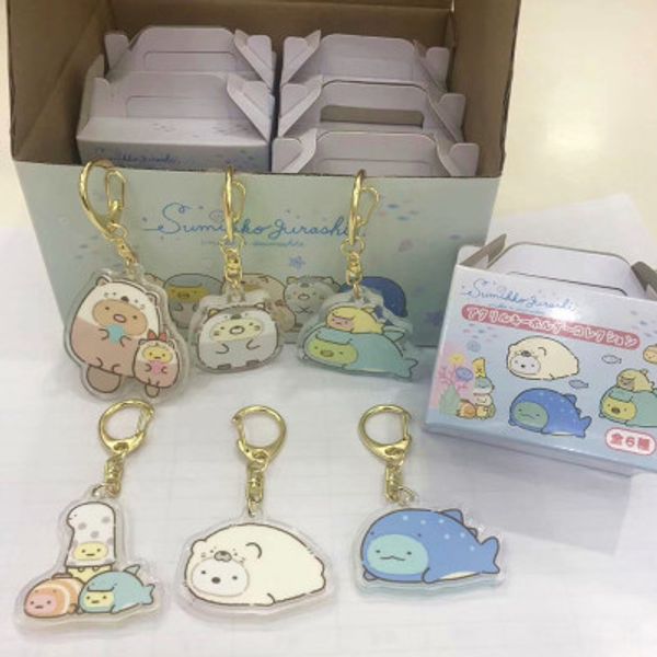 ivyye 6pcs/set sumikko gurashi anime acrylic key chains cartoon keyring keychain pendant keyholder birthday gift new, Silver
ivyye 6pcs/set sumikko gurashi anime acrylic key chains cartoon keyring keychain pendant keyholder birthday gift new, Silver