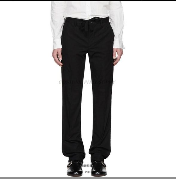 27-42 2019 new men clothing fashion men's casual pants korean version of the simple trousers loose wide leg pants, Black
27-42 2019 new men clothing fashion men's casual pants korean version of the simple trousers loose wide leg pants, Black