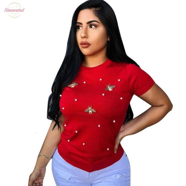 plus size women fashion beading bow ssleeve o neck t shirts polyester drop shipping, White
plus size women fashion beading bow ssleeve o neck t shirts polyester drop shipping, White