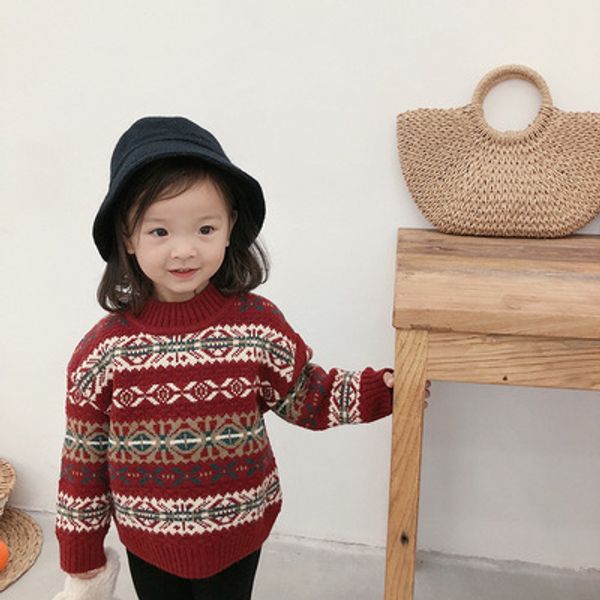 autumn winter ethnic morocco vintage children sweater jacquard snowflake sweater winter boys girls christmas knitting, Blue
autumn winter ethnic morocco vintage children sweater jacquard snowflake sweater winter boys girls christmas knitting, Blue