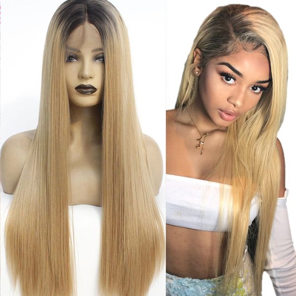 ombre lace front wig 13x4 glueless synthetic lace wigs for women heat resistant fiber 1b/blonde green yellow gray pink hair wig cosplay, Black
ombre lace front wig 13x4 glueless synthetic lace wigs for women heat resistant fiber 1b/blonde green yellow gray pink hair wig cosplay, Black