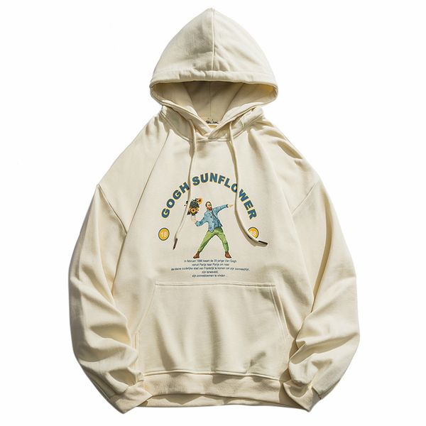 men hip hop funny hoodie sweatshirt gogh sunflower harajuku streetwear hooded pullover cotton autumn 2020 retro hoodie beige, Black
men hip hop funny hoodie sweatshirt gogh sunflower harajuku streetwear hooded pullover cotton autumn 2020 retro hoodie beige, Black