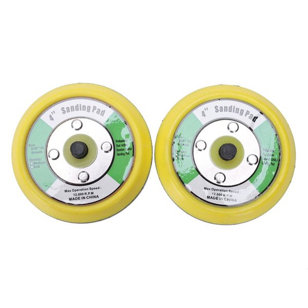 2x hook & loop backing pad polishing pad sanding plate disc, 5 inch / 125mm (m8 screw
2x hook & loop backing pad polishing pad sanding plate disc, 5 inch / 125mm (m8 screw