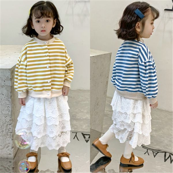 wlg girls casual coat kids striped knitted yellow blue single breasted long sleeve outerwear baby girl autumn all match, Blue;gray
wlg girls casual coat kids striped knitted yellow blue single breasted long sleeve outerwear baby girl autumn all match, Blue;gray