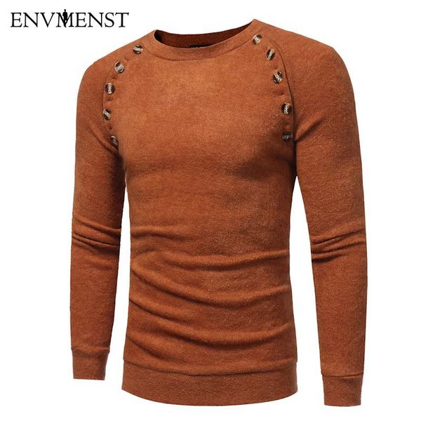 envmenst 2017 fashion shoulder button men sweater simple o-neck slim fit casual pullover men sweaters knitting, White;black
envmenst 2017 fashion shoulder button men sweater simple o-neck slim fit casual pullover men sweaters knitting, White;black