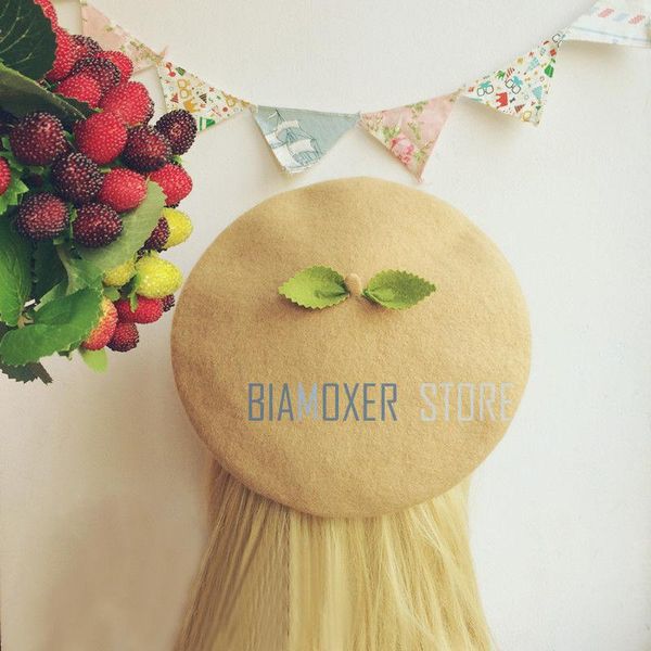 biamoxer lolita hat simple sweet mori girl beret painter cap small leaves preppy cute birthday gifts women beret cap, Blue;gray
biamoxer lolita hat simple sweet mori girl beret painter cap small leaves preppy cute birthday gifts women beret cap, Blue;gray