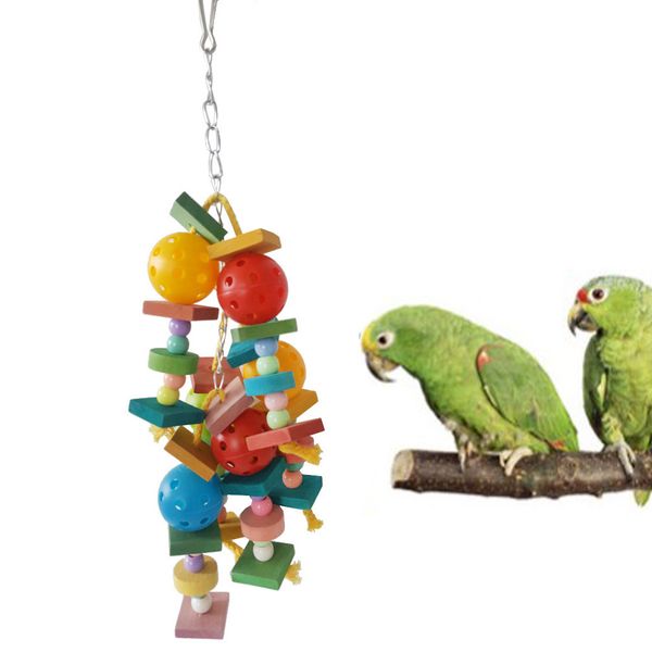 parrot toys wood gnaw toys plastic hollow out the ball hanging string / plastic the ball three hang cage parts
parrot toys wood gnaw toys plastic hollow out the ball hanging string / plastic the ball three hang cage parts