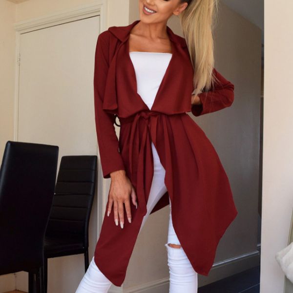 women long sleeve casual cardigan outwear coat jacket solid color irregular lapel jacket warm comfortable windbreaker d88, Tan;black
women long sleeve casual cardigan outwear coat jacket solid color irregular lapel jacket warm comfortable windbreaker d88, Tan;black