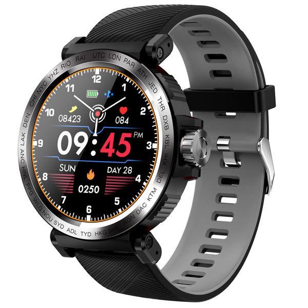senbono sport ip68 waterproof smart watch full screen touch men clock heart rate monitor smartwatch fitness tracker bracelet, Slivery;brown
senbono sport ip68 waterproof smart watch full screen touch men clock heart rate monitor smartwatch fitness tracker bracelet, Slivery;brown