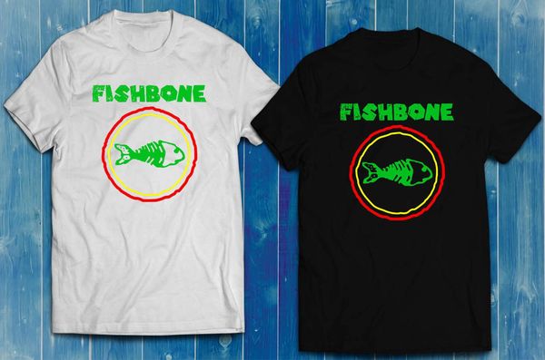 fishbone band rock band legend logo black white men's t-shirt 2019 cool tees, White;black
fishbone band rock band legend logo black white men's t-shirt 2019 cool tees, White;black
