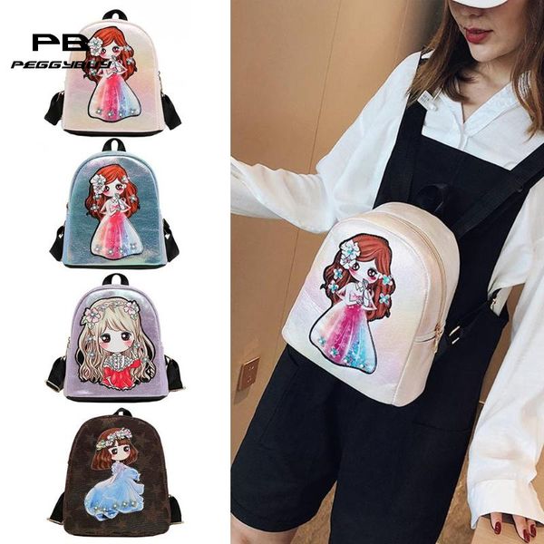 cartoon princess backpack teenage girls kids pu leather cute mini schoolbag cute girls school bags shoulder bag mochila bagpack
cartoon princess backpack teenage girls kids pu leather cute mini schoolbag cute girls school bags shoulder bag mochila bagpack