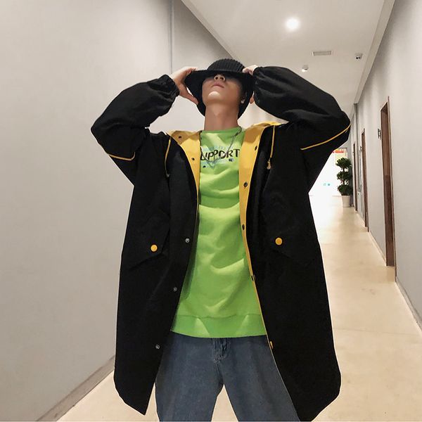 hooded trench coat overcoat long jacket men high street oversized hip hop sobretudo masculino manteau steampunk swag coats men, Tan;black
hooded trench coat overcoat long jacket men high street oversized hip hop sobretudo masculino manteau steampunk swag coats men, Tan;black