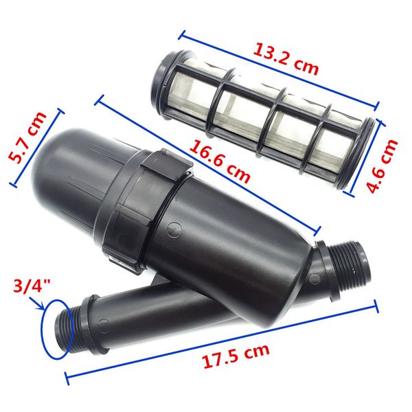 1 pcs garden watering metal net filter screen sprayer 3/4 inch 120 mesh gardening drip irrigation fountain tools
1 pcs garden watering metal net filter screen sprayer 3/4 inch 120 mesh gardening drip irrigation fountain tools